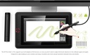 XPPen Artist12 Pro - Tableta de dibujo de 11.6 pulgadas con pantalla para lápiz, tableta gráfica totalmente laminada con función de inclinación, lápiz óptico sin batería y 8 teclas de acceso directo