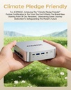 [PC-00013244] ACEMAGIC Mini PC K1 con Windows 11 Pro, Intel Core 12600H (Beat 12450H hasta 4.5 GHz), 16 GB DDR4 RAM 512 GB SSD Triple 4K Display Desktop Micro PC pequeña con BT5.2/WiFi6/HDMI/USB3.2