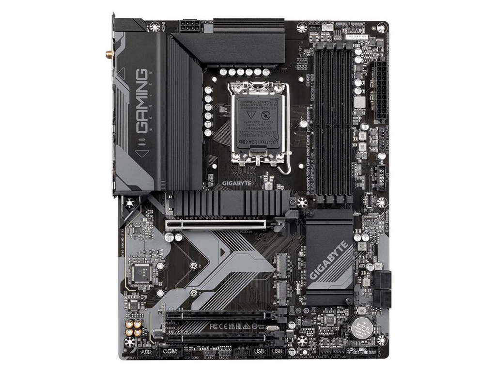 GIGABYTE B760 GAMING X AX LGA 1700 Intel B760 ATX Motherboard with DDR5, M.2, PCIe 4.0, USB 3.2 Gen2X2 Type-C, AMD WiFi
