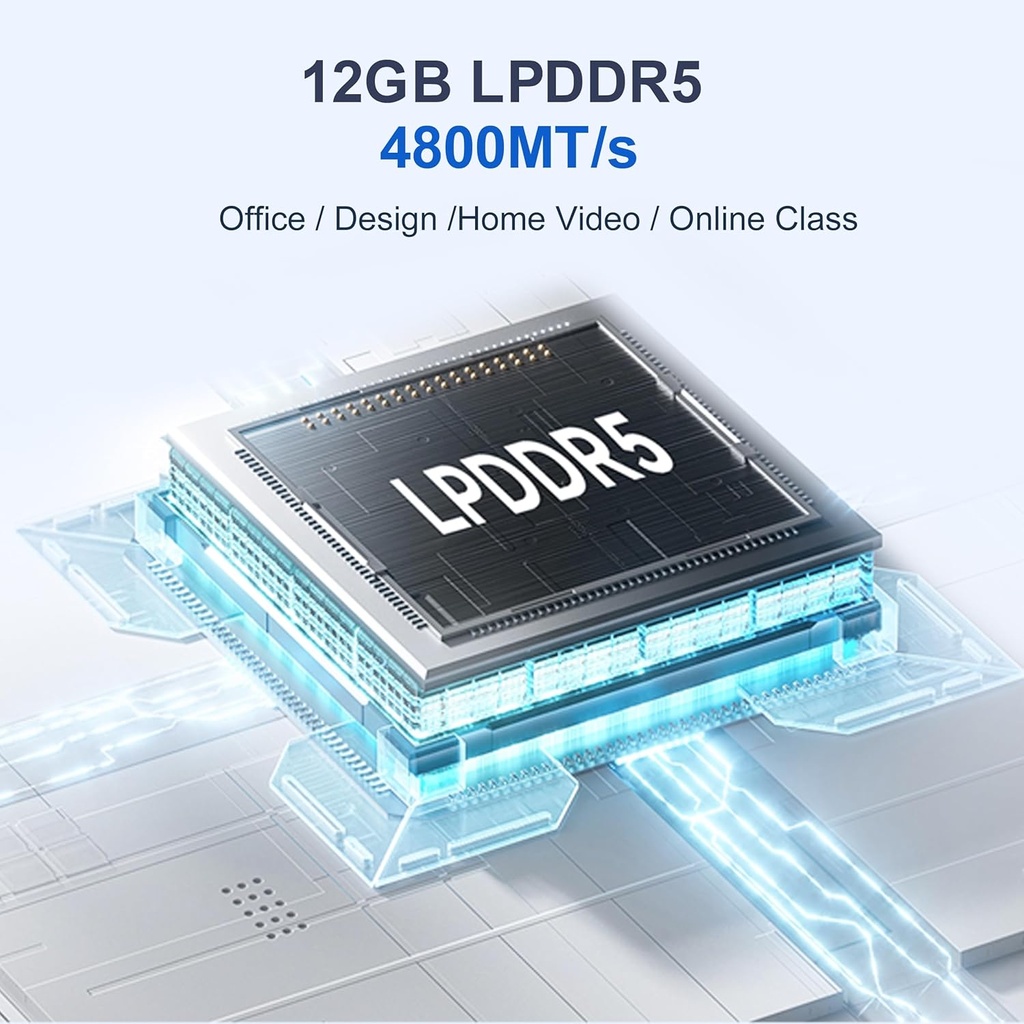 Beelink EQ14 Mini PC, Intel Twin Lake N150 (hasta 3.6 GHz) 16 GB DDR4 500 GB NVMe SSD, Mini Computadora Dual LAN 2.5G Soporta USB3.2, Pantalla Dual HDMI 4K@60Hz, Servidor Doméstico/Firewall de Red