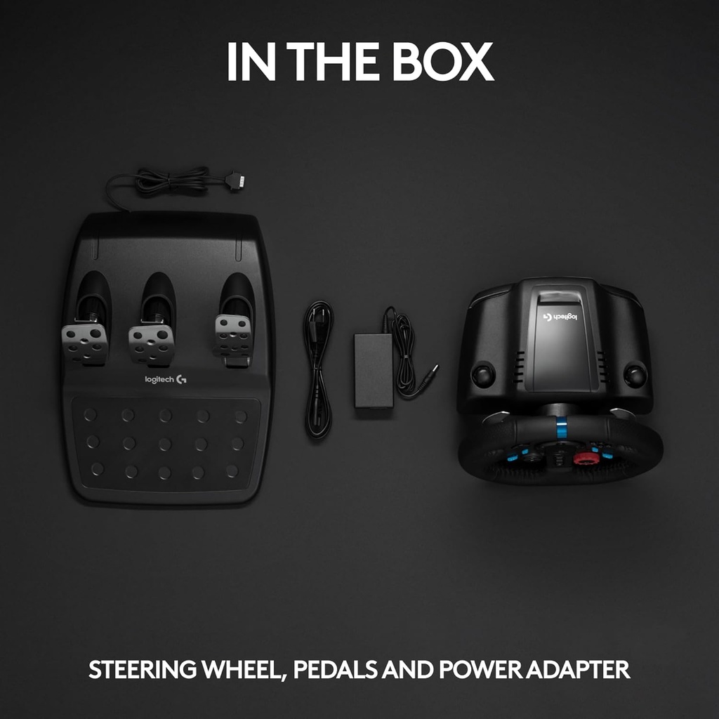 Volante para juegos de carrera Logitech G920 (941–000121), Negro