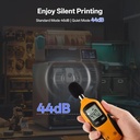 Impresora 3D multicolor Anycubic, Kobra S1 Combo estructura Core XY estable con impresión sellada de alta precisión 600mm/s de alta velocidad autocalibración ideal para precisión y eficiencia 24.9 cm 