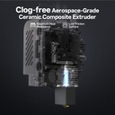 Impresora 3D multicolor Anycubic, Kobra S1 Combo estructura Core XY estable con impresión sellada de alta precisión 600mm/s de alta velocidad autocalibración ideal para precisión y eficiencia 24.9 cm 