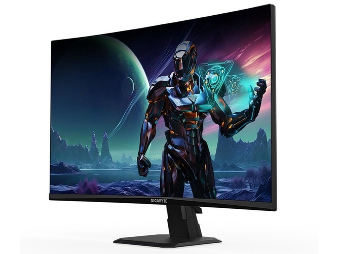 Monitor Gamer GIGABYTE GS27FC 27&quot; 180Hz 1080P, 1920 x 1080 1500R Display, 1ms (MPRT)  HDR Ready