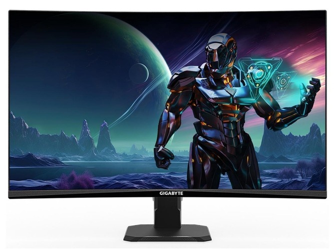 Monitor Gamer GIGABYTE GS27FC 27&quot; 180Hz 1080P, 1920 x 1080 1500R Display, 1ms (MPRT)  HDR Ready