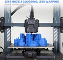 ELEGOO Filamento PLA 1.75mm Negro 2KG, Filamento para Impresora 3D con Precisión Dimensional +/- 0.02mm, Paquete de 2 Carretes de 1KG (2.2lbs) en Cartón, Filamento para Impresión 3D Compatible con la 