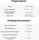 ANYCUBIC Seda Tri Color Pla Filamento, 3-en-1 Coextrusión de Cromo Cambio de Color Filamento para Impresora 3D 1.75mm Precisión Dimensional +/- 0.02mm, Textura Seda, Carrete Reutilizable de 1KG (2.2 