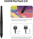 Tablet De Dibujo/Diseño - HUION KAMVAS 22 - Con Pantalla 21.5&quot; Full HD - 120% sRGB - Windows PC, Mac, Android