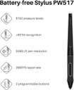 Tablet De Dibujo/Diseño - HUION KAMVAS 22 - Con Pantalla 21.5&quot; Full HD - 120% sRGB - Windows PC, Mac, Android