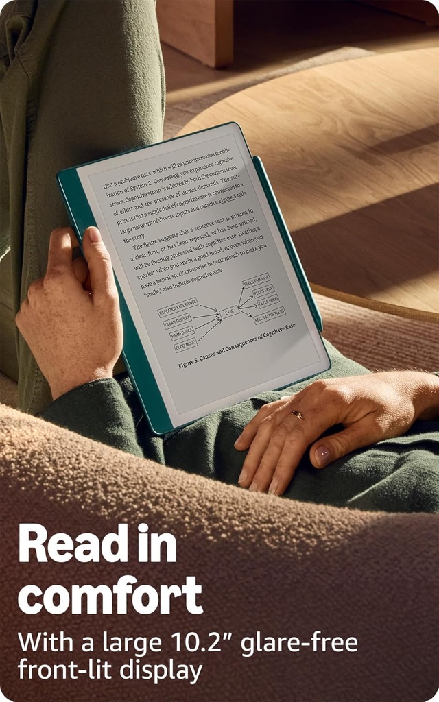 Amazon Kindle Scribe (16 GB). Tus notas, documentos y libros, todo junto. Incluye resumen de cuadernos por AI. Incluye lápiz prémium. Tungsteno Visita la tienda Kindle de Amazon 
