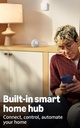 Amazon Echo Dot Max (modelo más reciente): parlante Alexa con sonido que llena la habitación y graves casi 3 veces más potentes, ideal para salas y espacios medianos, diseñado para Alexa+, grafito