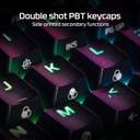 Teclado Mecanico HyperX Alloy Origins 60 - Factor de forma ultra compacto 60% - Retroiluminación LED RGB, Software NGENUITY. Switch Red HyperX lineal.