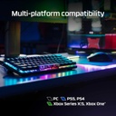 Teclado Mecanico HyperX Alloy Origins 60 - Factor de forma ultra compacto 60% - Retroiluminación LED RGB, Software NGENUITY. Switch Red HyperX lineal.