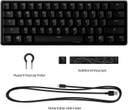 Teclado Mecanico HyperX Alloy Origins 60 - Factor de forma ultra compacto 60% - Retroiluminación LED RGB, Software NGENUITY. Switch Red HyperX lineal.