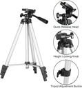 Telescopios, Telescopio para Niños y Adultos Principiantes, 2.756 in Apertura 15.748 in Longitud de Enfoque Refractor Telescopio de Viaje con AZ Monte para Observar La Luna y el Paisaje (blanco) 