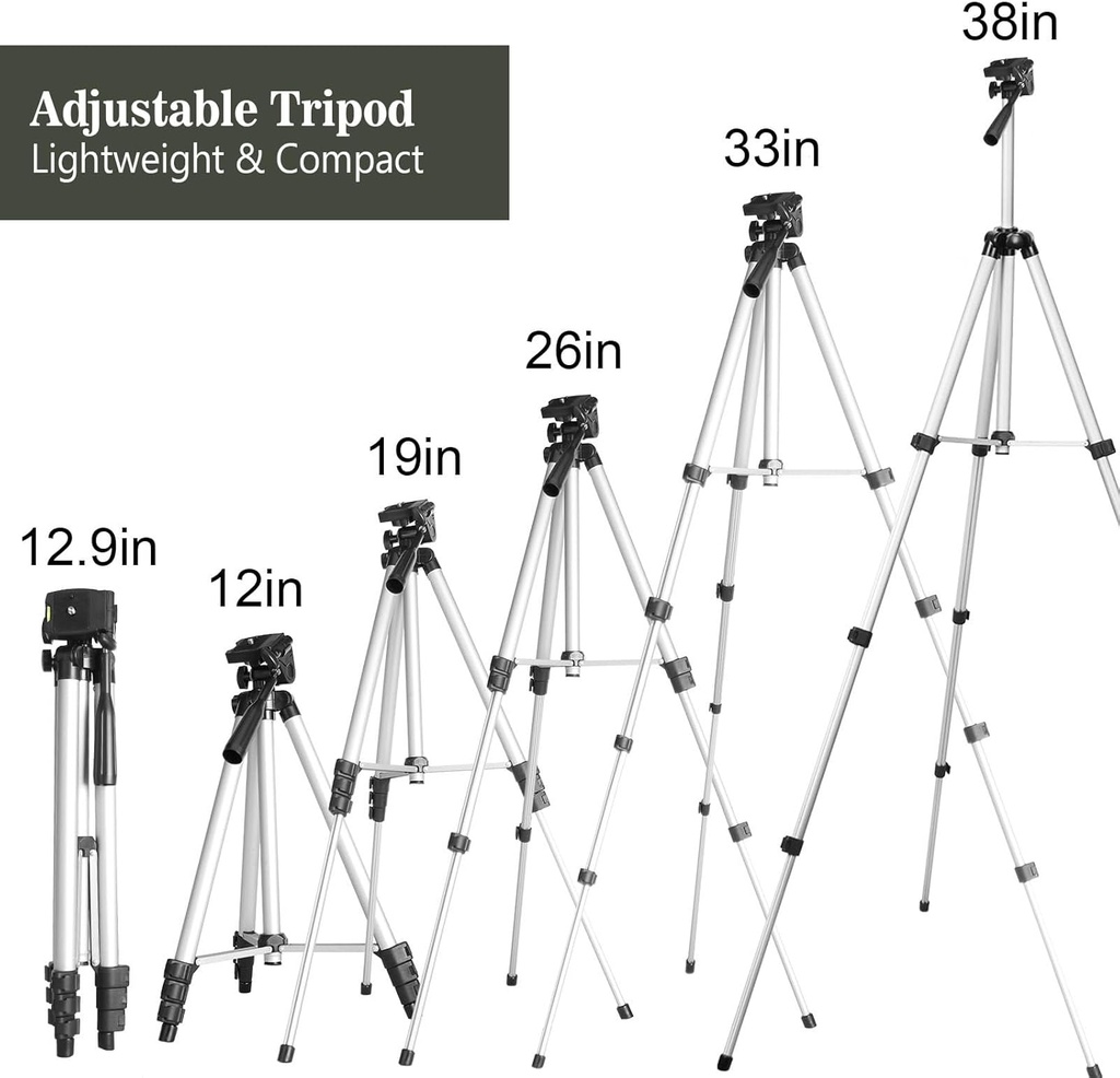 Telescopios, telescopio para niños y adultos principiantes, apertura de 70 mm, longitud focal de 400 mm, telescopio refractor de viaje con montaje AZ para observar la luna y el paisaje - Negro 