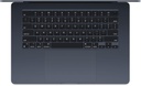  Apple Laptop MacBook Air 2024 de 15 pulgadas con chip M3: diseñada para Apple Intelligence, pantalla de retina líquida de 15.3 pulgadas, memoria unificada de 8 GB, almacenamiento SSD de 512 GB,