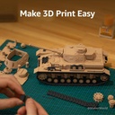 Bambu Lab - Mini impresora 3D A1 + kit de lámpara LED, se instala en 20 minutos, alta velocidad y precisión, calibración completamente automática y compensación de flujo activo, impresoras 3D FDM silenciosas ≤48 dB 