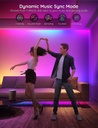 Tira LED Inteligente Govee 5mts - Compatible con Alexa, RGBIC Segmentado, Sincronización con Música.