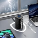 TenTrend - Torre de regleta con 16 salidas y 5 puertos USB (2 USB-C), protector de sobretensiones TenTrend 1875W 1500J con cable de extensión de 6 pies, torre de múltiples salidas para escritorio de