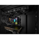 Corsair iCUE H100i RGB Elite - Enfriador líquido para CPU (16 LED RGB dinámicos, ventiladores FDB de 4.724 in AF Elite Series, radiador de 9.449 in, compatible con software iCUE, enchufes LGA 1700,