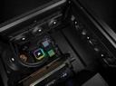 Corsair iCUE H100i RGB Elite - Enfriador líquido para CPU (16 LED RGB dinámicos, ventiladores FDB de 4.724 in AF Elite Series, radiador de 9.449 in, compatible con software iCUE, enchufes LGA 1700,