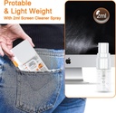 Kit de limpieza electrónica 10 en 1 - para laptop, teclados, pantallas, MacBook, iPad, teléfonos, iPhone, audifonos, camaras.