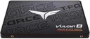 TEAMGROUP T-Force Vulcan Z SATA III T253TZ001T0C101 - SSD interna de 1 TB, almacenamiento en caché SLC, 3D NAND TLC, 2.5 pulgadas (velocidad de lectura/escritura de hasta 550/500 MB/s) 