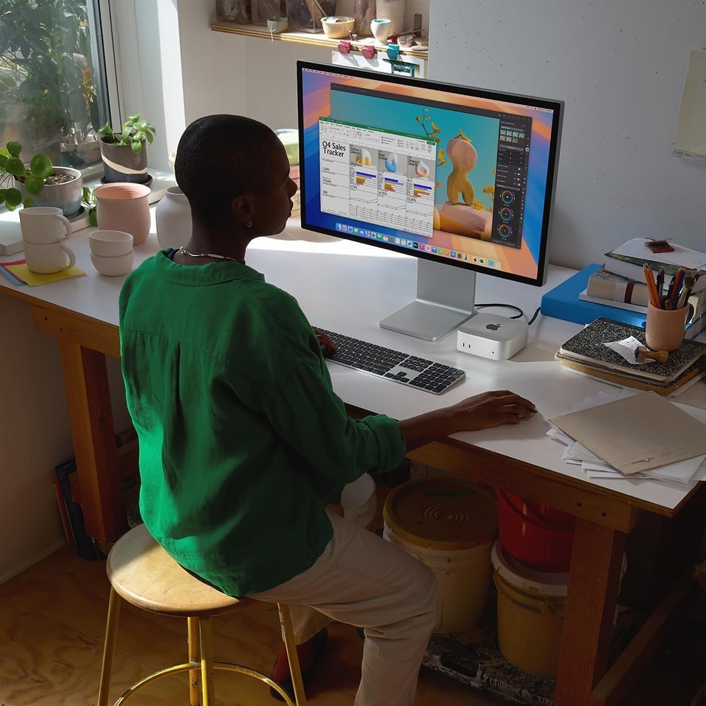 Apple 2024 Mac Mini Desktop Computer with M4 chip with 10‑core CPU and 10‑core GPU: Built for Apple Intelligence, 16GB Unified Memory, 512GB SSD