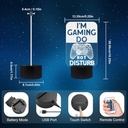 Lampara Gamer Do Not Disturb I'm Gaming Night Light