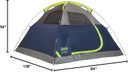 Coleman® Sundome® 4-Person Camping Tent