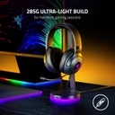 Razer Kraken V3 X Auriculares USB con cable para juegos: construcción ligera, controladores Triforce de 1.575 in, micrófono cardioide HyperClear, sonido envolvente 7.1, iluminación Chroma RGB, color
