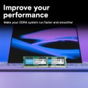 Crucial 32GB Single DDR4 3200 MHz CL22 SODIMM 260-Pin Memory - CT32G4SFD832A