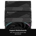 Thermalright Phantom Spirit 120 EVO - Enfriador de CPU, ventilador dual TL-K12 PWM, 7 tubos de calor de refrigeración de CPU, con velocidad de 2150 RPM, para AMD AM4 AM5/Intel