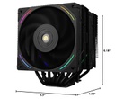 Thermalright Phantom Spirit 120 EVO - Enfriador de CPU, ventilador dual TL-K12 PWM, 7 tubos de calor de refrigeración de CPU, con velocidad de 2150 RPM, para AMD AM4 AM5/Intel