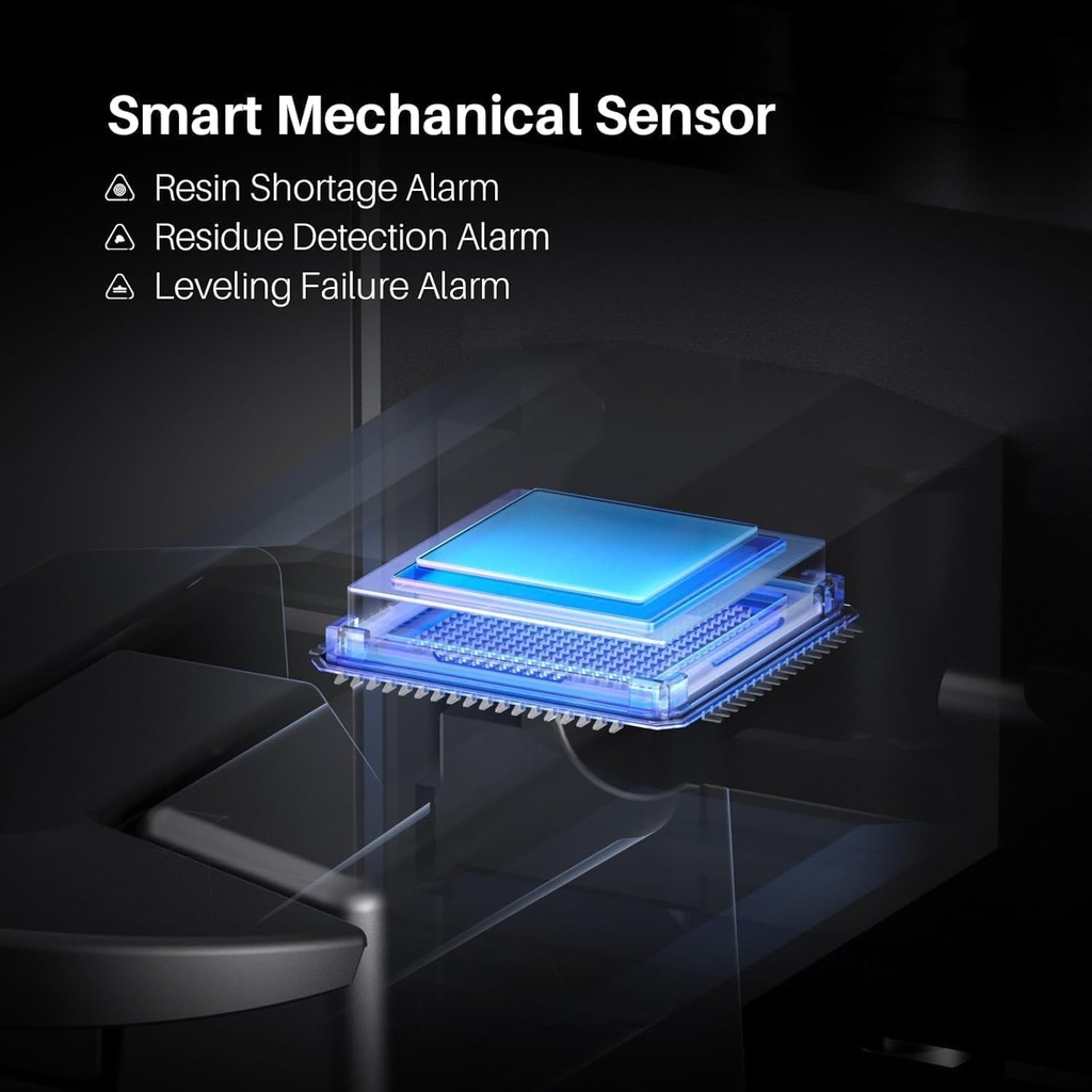 ELEGOO Mars 5 Ultra - Impresora 3D de resina con LCD monocromático 9K de 7", impresión de alta velocidad de 150 mm/h, nivelación automática inteligente, detección inteligente, transferencia WiFi 