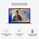 Apple Laptop MacBook Air 2025 de 13 pulgadas con chip M4: diseñada para Apple Intelligence, pantalla de retina líquida de 13.6 pulgadas, memoria unificada de 16 GB, almacenamiento SSD de 512 GB,