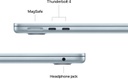 Apple Laptop MacBook Air 2025 de 13 pulgadas con chip M4: diseñada para Apple Intelligence, pantalla de retina líquida de 13.6 pulgadas, memoria unificada de 16 GB, almacenamiento SSD de 512 GB,