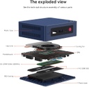 Beelink Mini PC S12 Pro, Intel 12ª generación Alder Lake - N100(hasta 3.4 GHz), 8 GB DDR4 RAM 256 GB M.2 SSD, soporte para computadora de escritorio 4K Dual Display/USB3.2/WiFi 6/BT5.2/Gigabit