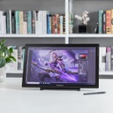 GAOMON PD2200 Tableta de dibujo con pantalla, tableta de arte digital completamente laminada con 8 botones táctiles, lápiz capacitivo sin batería, inclinación, 130% sRGB, tableta gráfica de 21.5