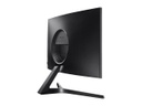 Samsung C24RG50 24&quot; 1920 x 1080 Full HD Resolution 144Hz HDMI DisplayPort Eye-Saver Mode Flicker-Free Technology LED Backlit Curved Gaming Monitor