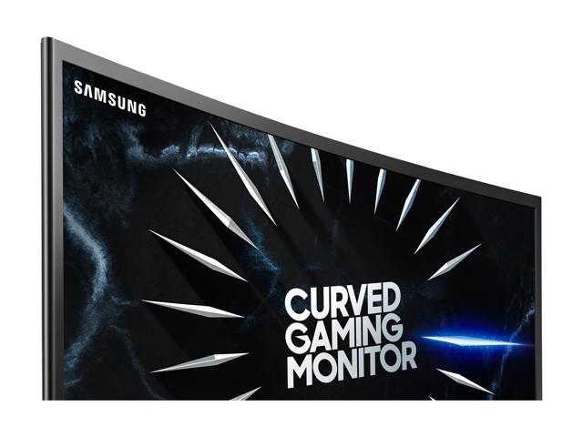 Samsung C24RG50 24&quot; 1920 x 1080 Full HD Resolution 144Hz HDMI DisplayPort Eye-Saver Mode Flicker-Free Technology LED Backlit Curved Gaming Monitor