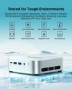 ACEMAGIC Mini PC K1 AMD Ryzen R2544 (4C/8T hasta 3.7 GHz) 8 GB DDR4 256 GB 