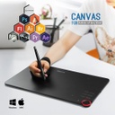 XPPen Deco 03 - Tableta de dibujo de gráficos digitales inalámbrica de 2.4G