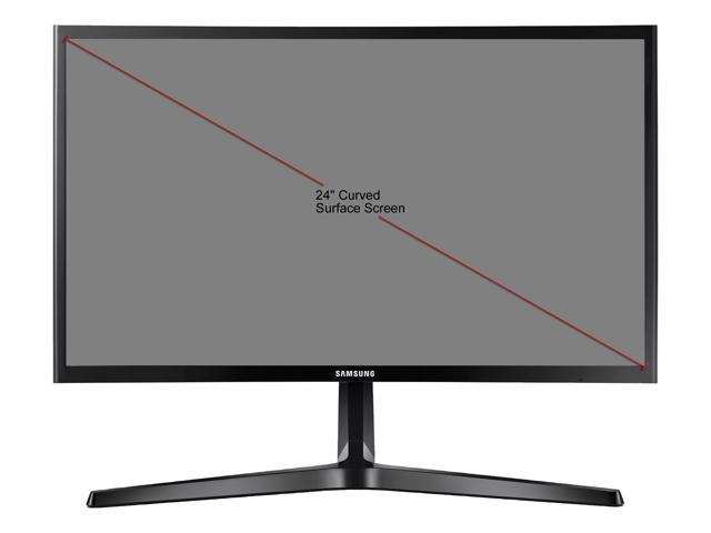 Samsung C24RG50 24&quot; 1920 x 1080 Full HD Resolution 144Hz HDMI DisplayPort Eye-Saver Mode Flicker-Free Technology LED Backlit Curved Gaming Monitor