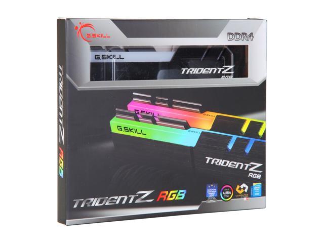 G.SKILL Trident Z RGB (For AMD) 16GB (2 x 8GB) 288-Pin DDR4 SDRAM DDR4 3600 (PC4 28800) Intel XMP 2.0 Desktop Memory 