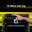 Bambu Lab P1S Impresora 3D, impresora 3D FDM lista para usar 