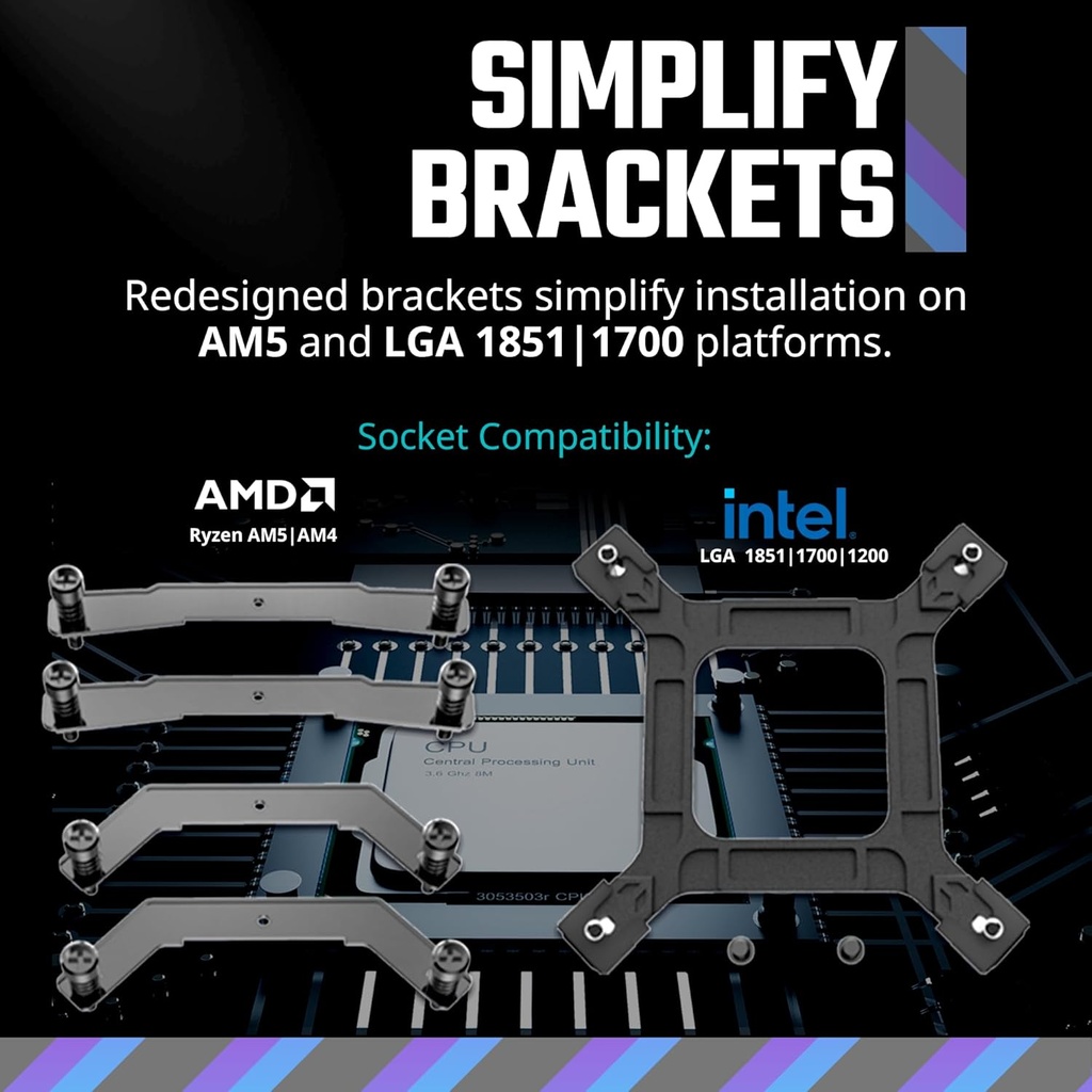 MasterLiquid 360L Core ARGB CPU Liquid Cooler