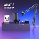 Microfono USB FIFINE AMPLIGAME A6T RGB