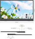 Monitor Portatil ReHisk - 15.6" Full HD IPS - HDMI & USB-C - HDR Ready